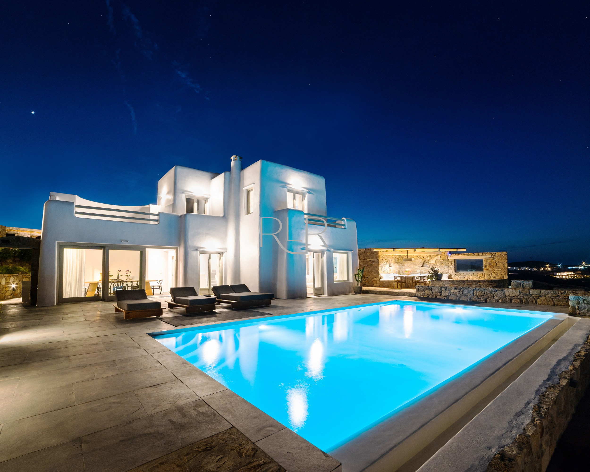 villa à Mykonos - Villa Hermes
