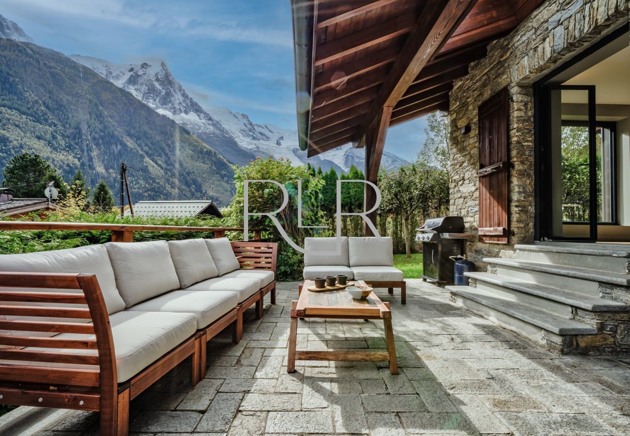 La terrasse du Chalet Alouette