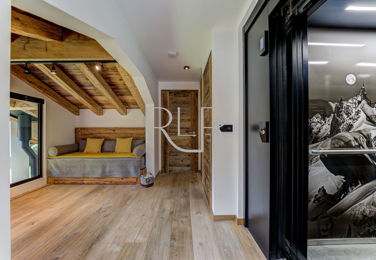 La dernier étage de Chalet Red Fox comprend la suite principale 