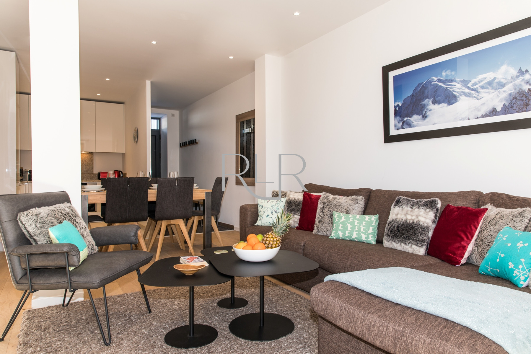 Chamois 2 has an open plan living area