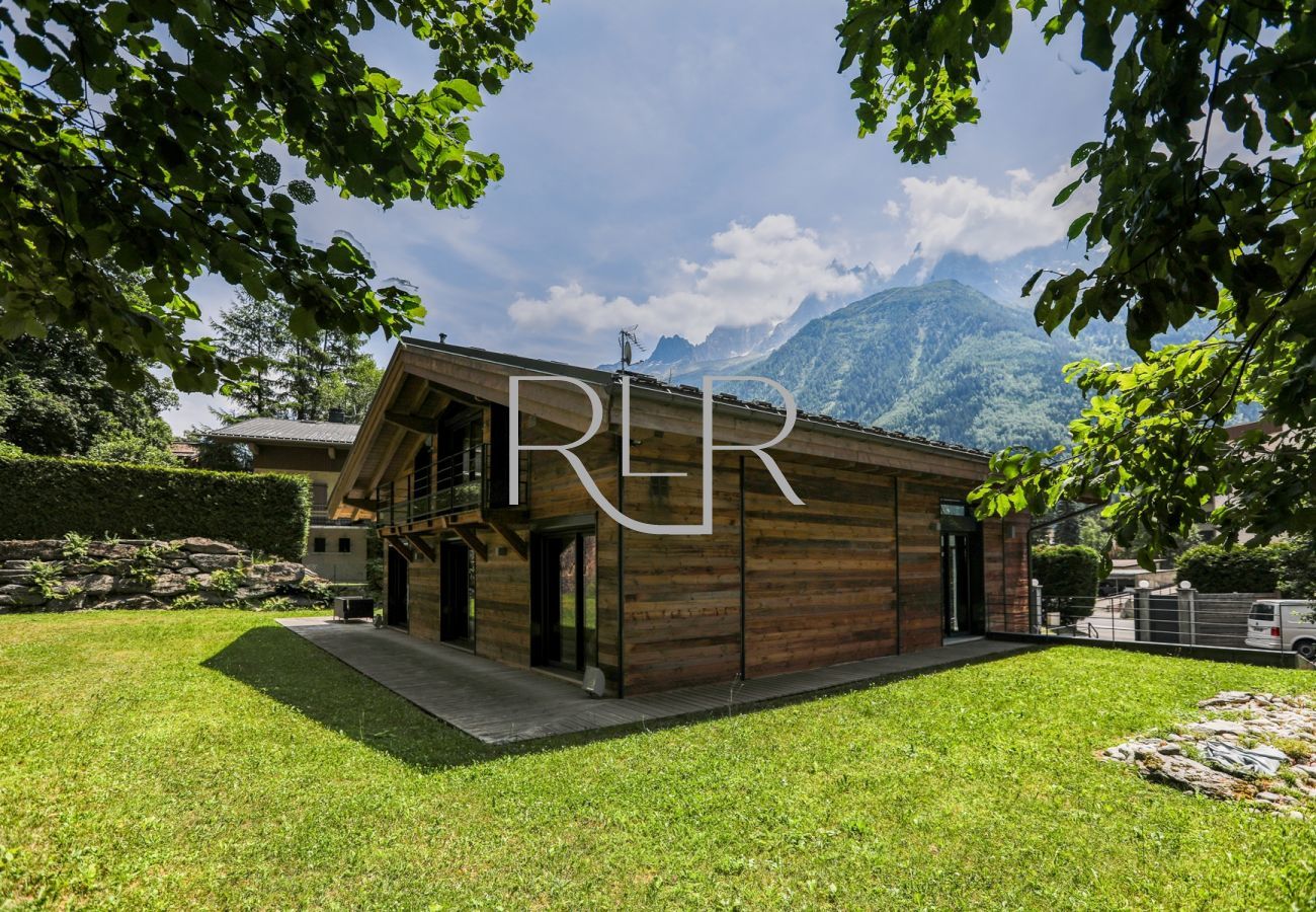 Chalet Belachat has a tranquil garden to the rear  