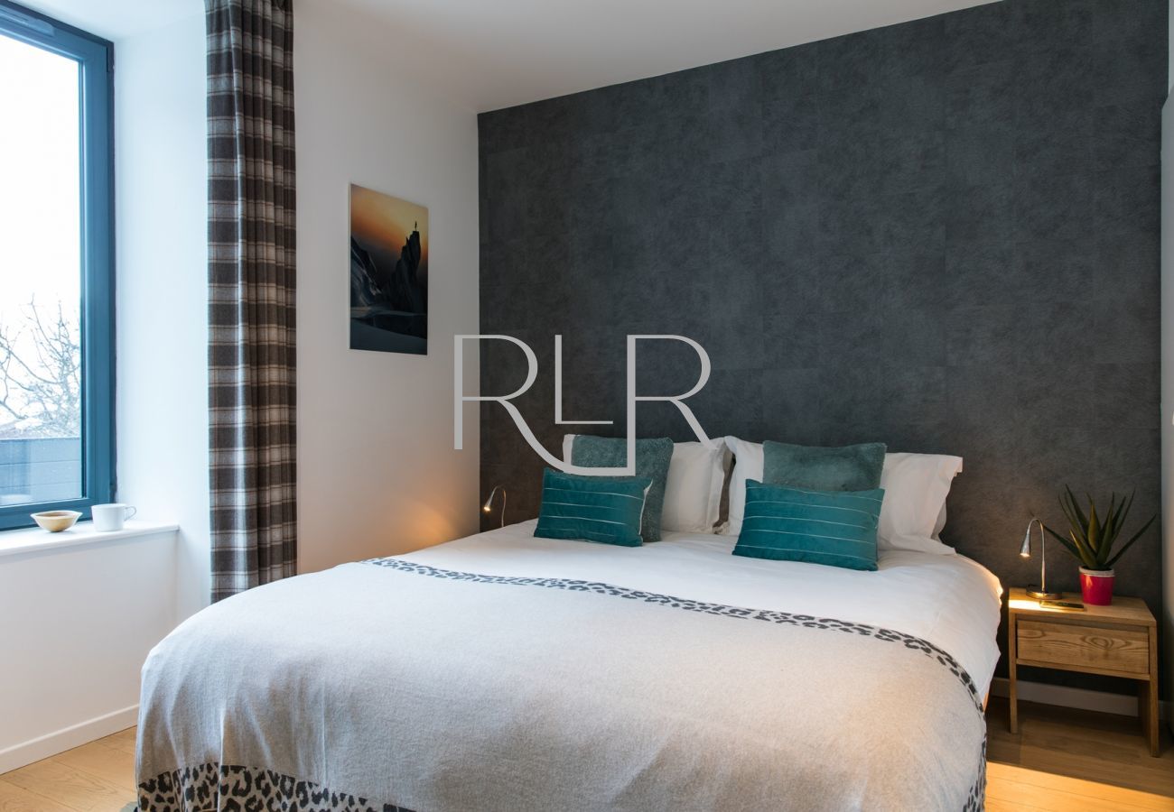 Bedroom 1 of Chamois 1 is a flexible double or twin room 