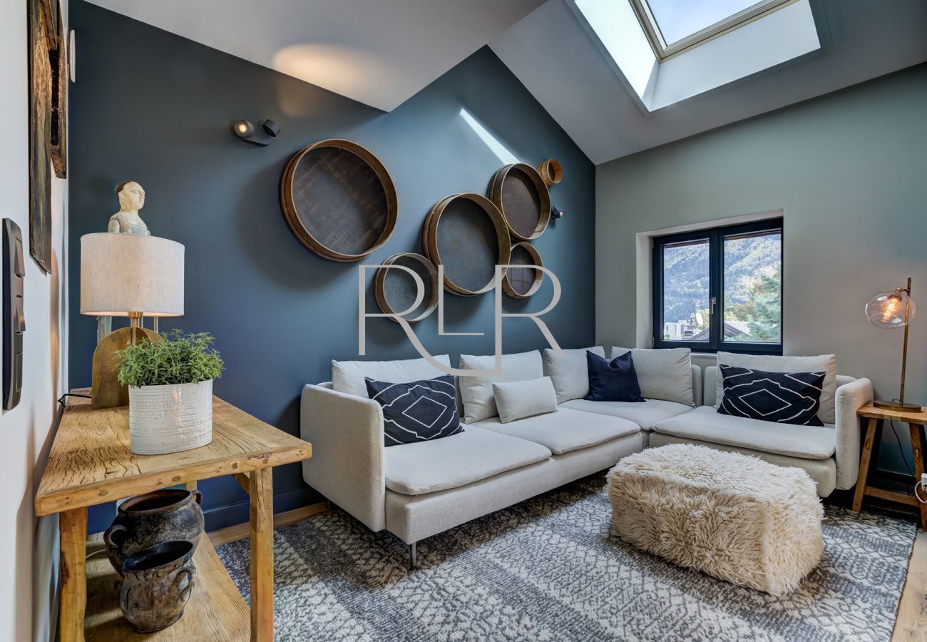 Beautiful living area in Chalet Alouette