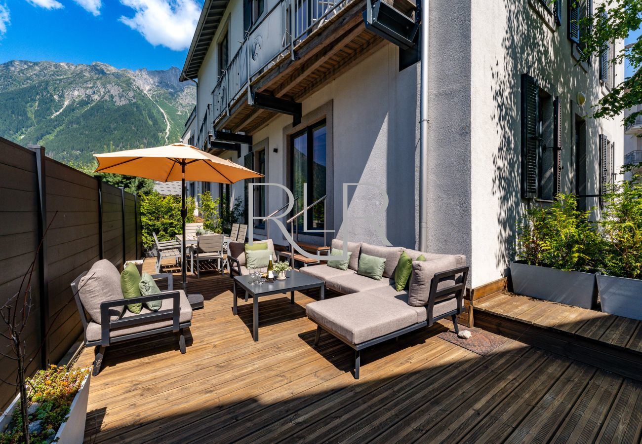 Chamois 1 has good outdoor space and a private entrance 