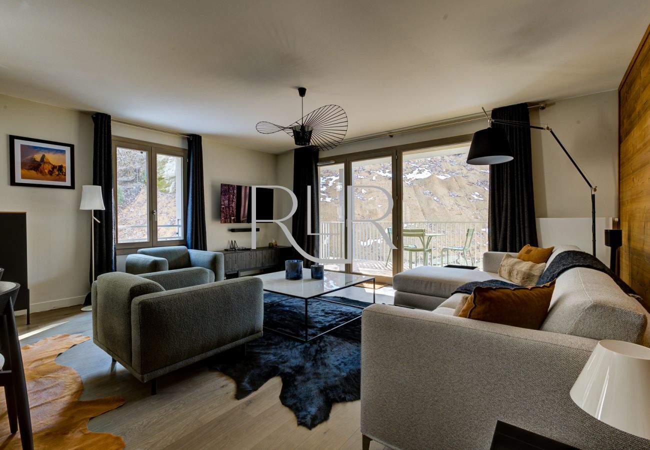White Pearl A12 has glass doors onto a large balcony  