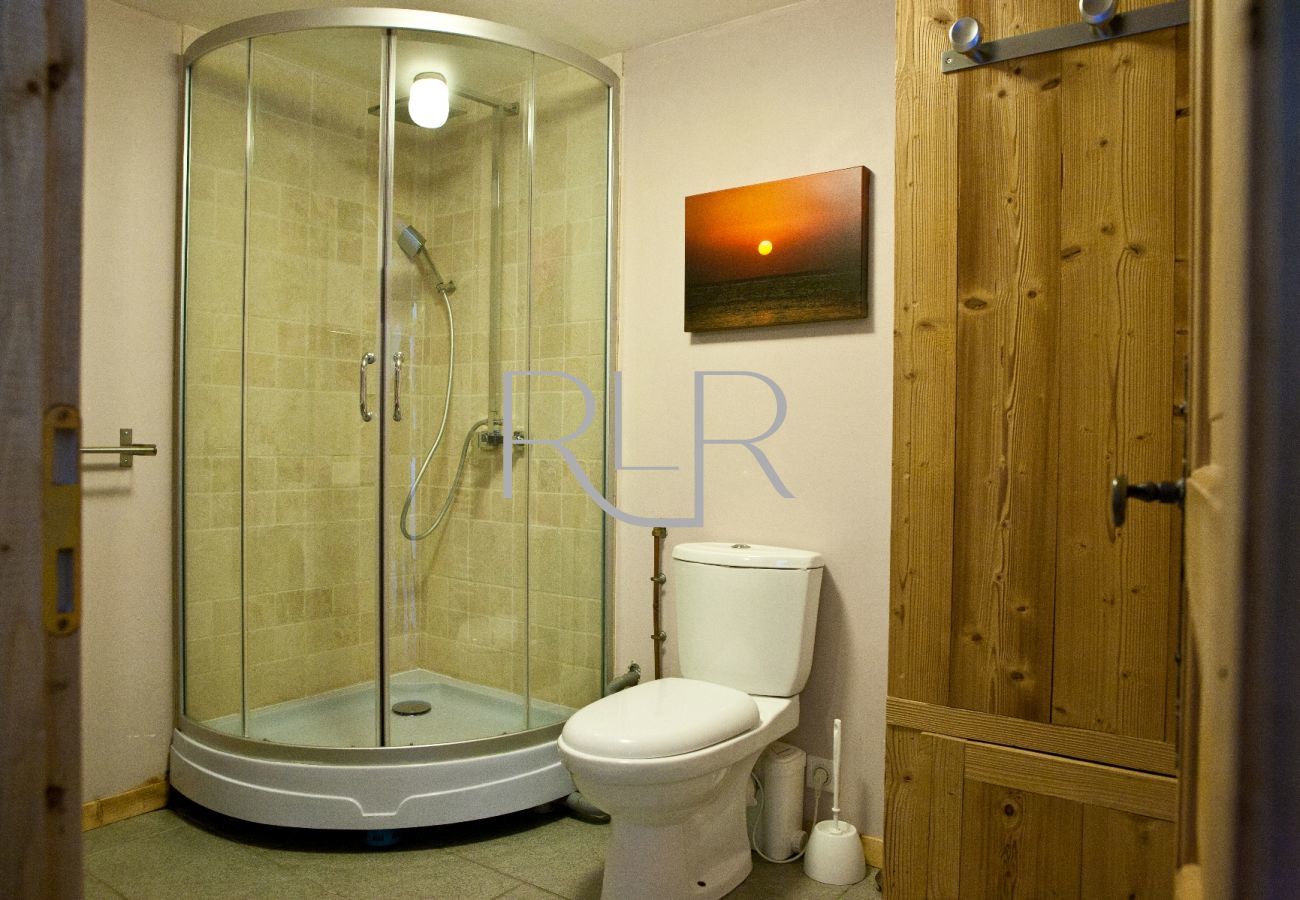 The apartment of Chalet Favrands has a shower room  