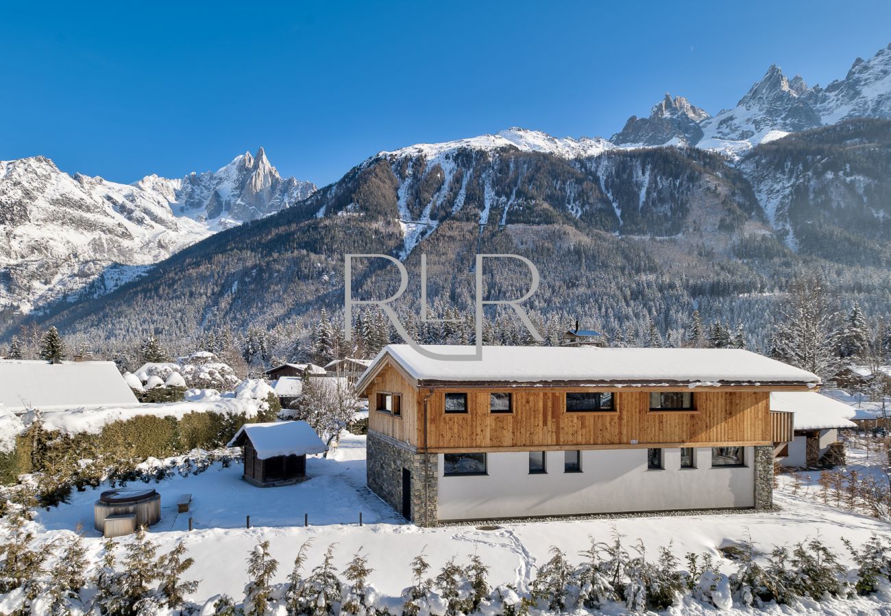Chalet Breitalps has a peaceful location between Chamonix and Les Praz