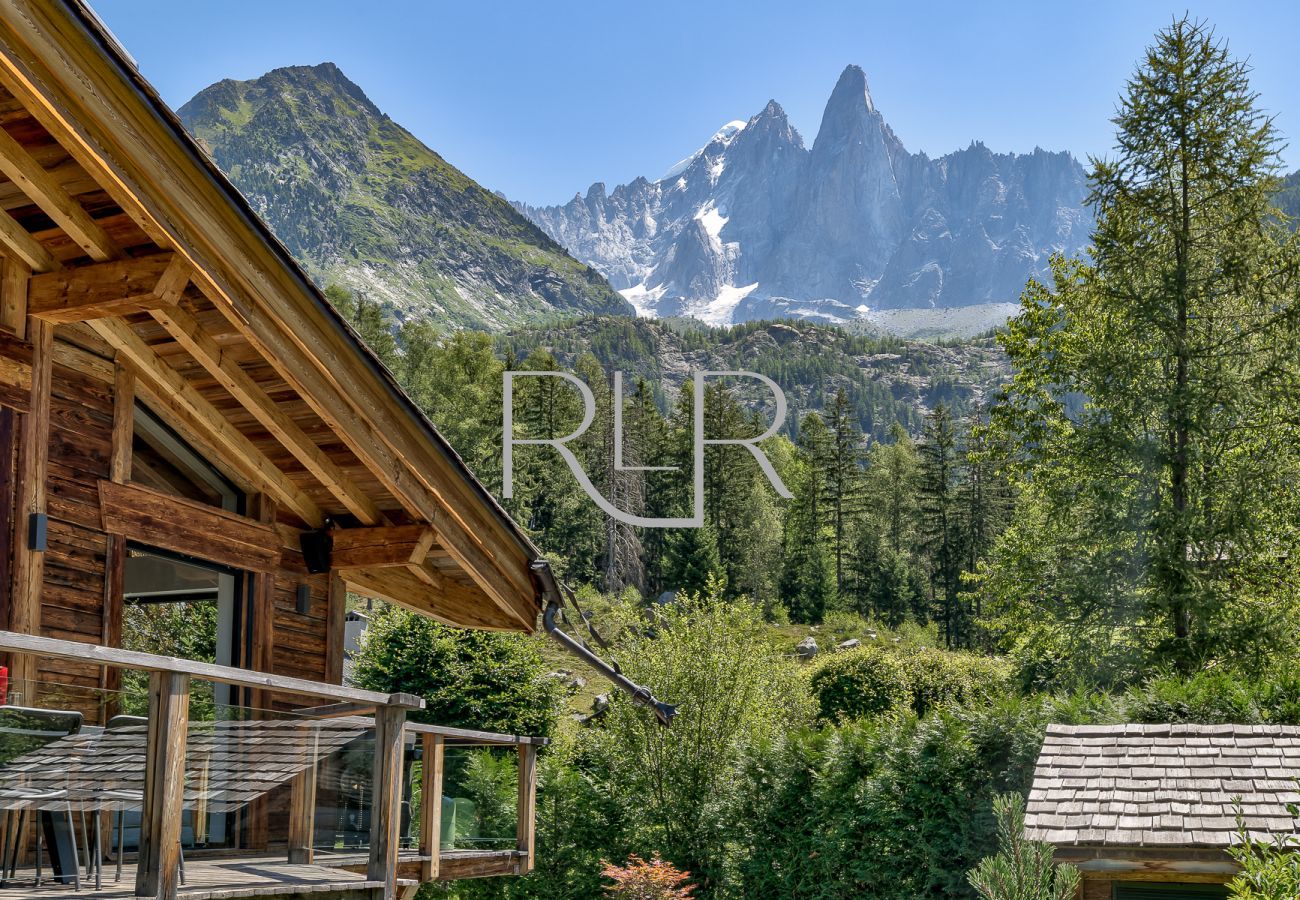 Chalet Black Stone has a fabulous view of the Drus