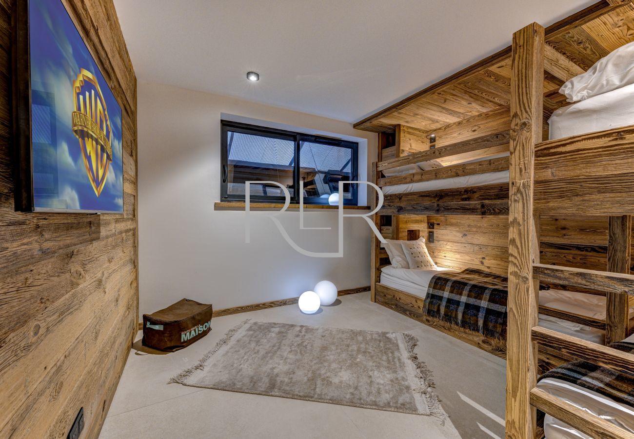 Chalet les Côtés du Lavancher has high-end finishes throughout.